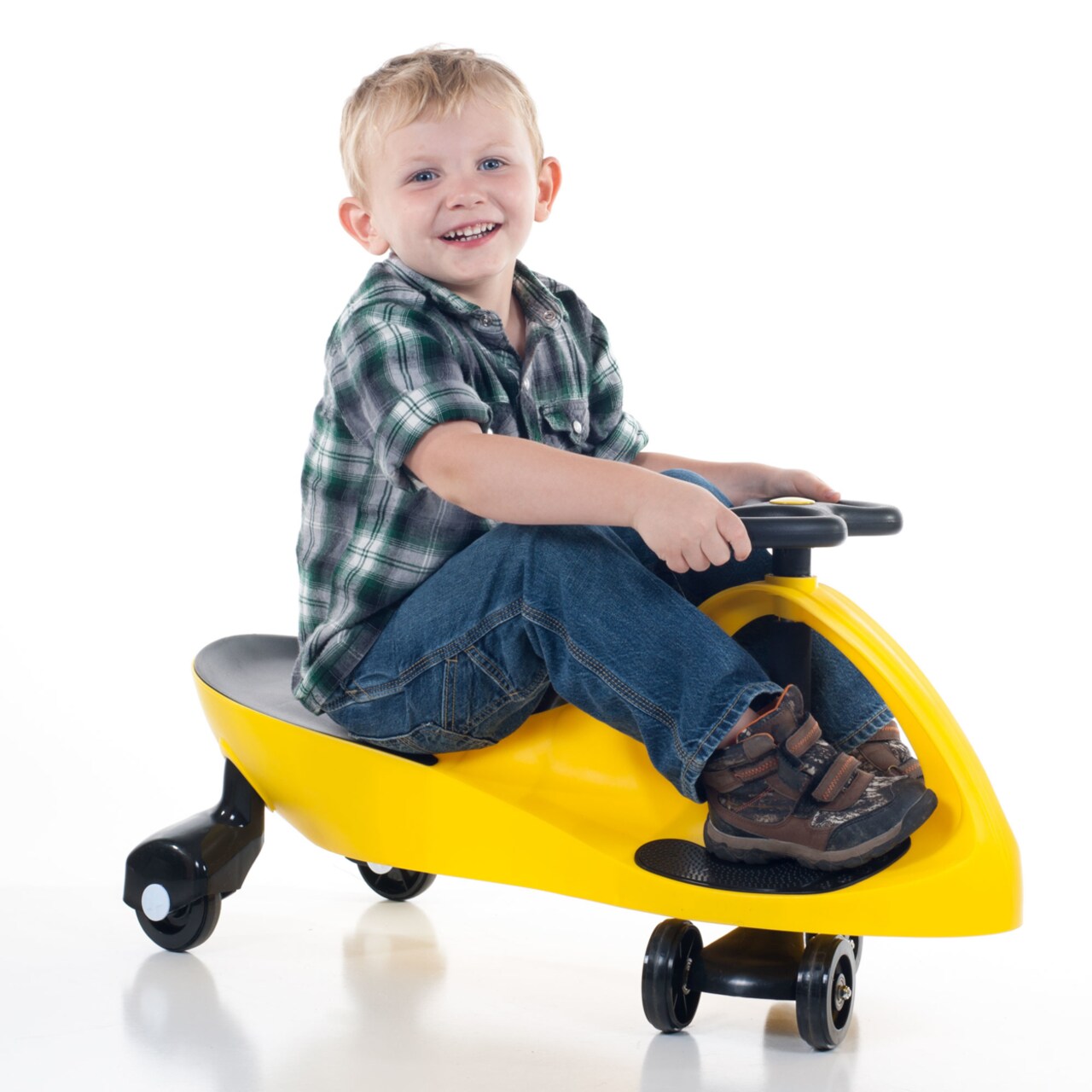 Lil Rider Zig Zag Wiggle Car Ride on Energy Powered Ride on Toy